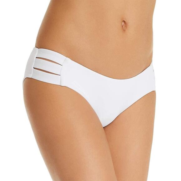 Vitamin A Women Emelia Triple Strap Bottom Eco White Size 6 - Picture 1 of 1